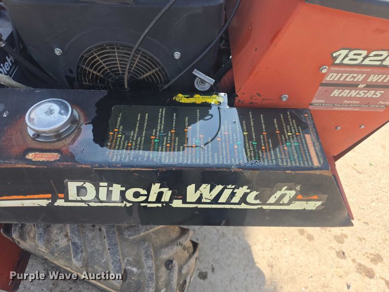 image for item EK5319 2008 Ditch Witch 1820 trencher