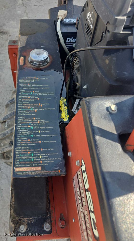 image for item EK5319 2008 Ditch Witch 1820 trencher