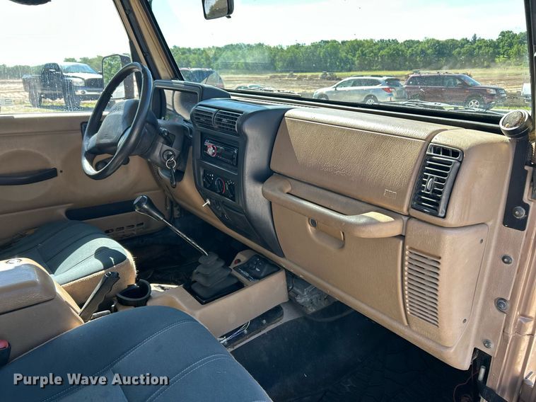 image for item EK8150 1999 Jeep Wrangler SUV