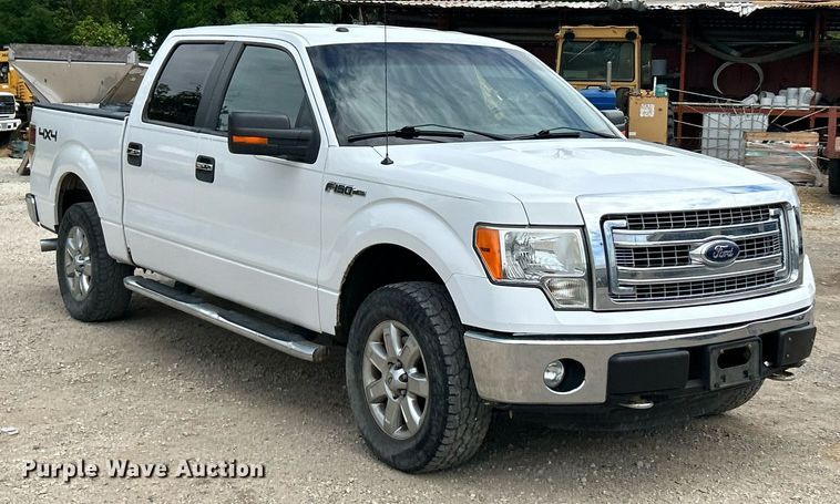 image for item EK8165 2014 Ford F150 XLT SuperCrew pickup truck