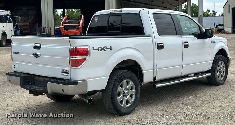 image for item EK8165 2014 Ford F150 XLT SuperCrew pickup truck