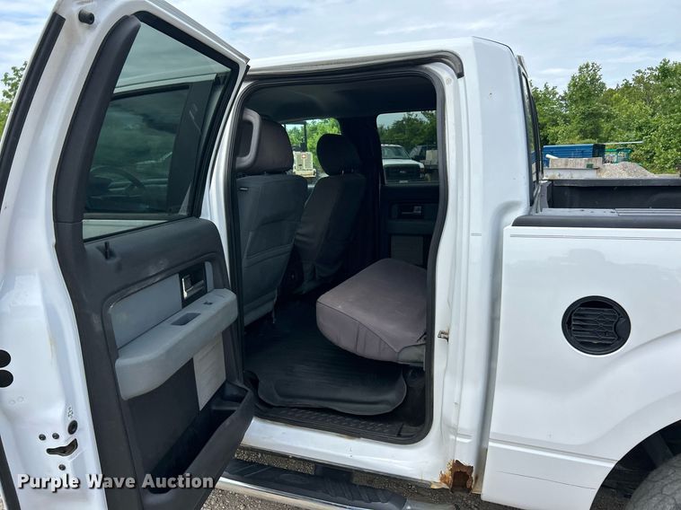 image for item EK8165 2014 Ford F150 XLT SuperCrew pickup truck