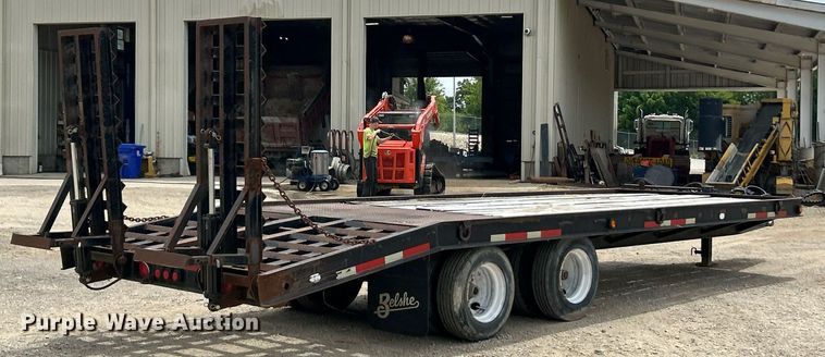 image for item EK8166 2007 Belshe DT255 equipment trailer