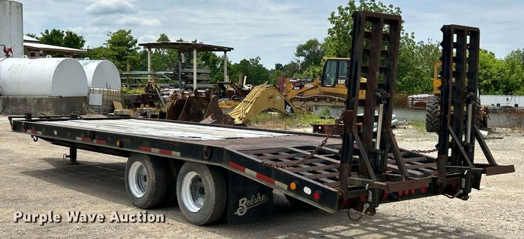 image for item EK8166 2007 Belshe DT255 equipment trailer