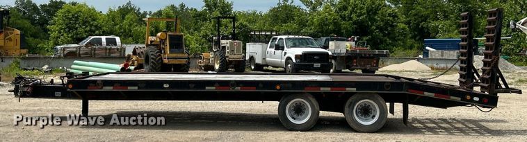 image for item EK8166 2007 Belshe DT255 equipment trailer