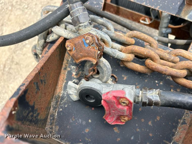 image for item EK8166 2007 Belshe DT255 equipment trailer