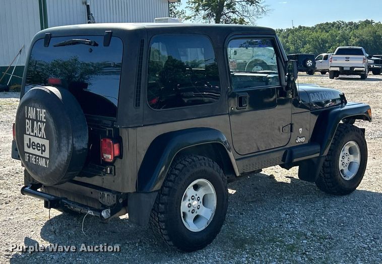 image for item EK8170 2001 Jeep Wrangler Daytona Edition SUV