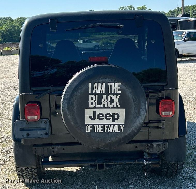 image for item EK8170 2001 Jeep Wrangler Daytona Edition SUV