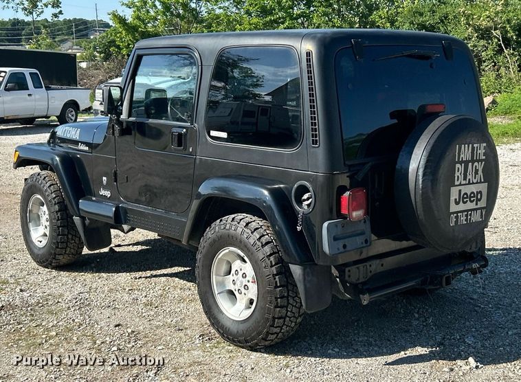 image for item EK8170 2001 Jeep Wrangler Daytona Edition SUV