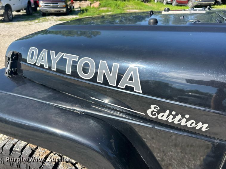 image for item EK8170 2001 Jeep Wrangler Daytona Edition SUV