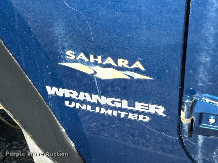 image for item EK8171 2010 Jeep Wrangler Sahara SUV