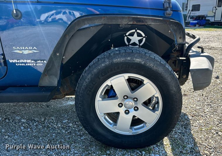 image for item EK8171 2010 Jeep Wrangler Sahara SUV