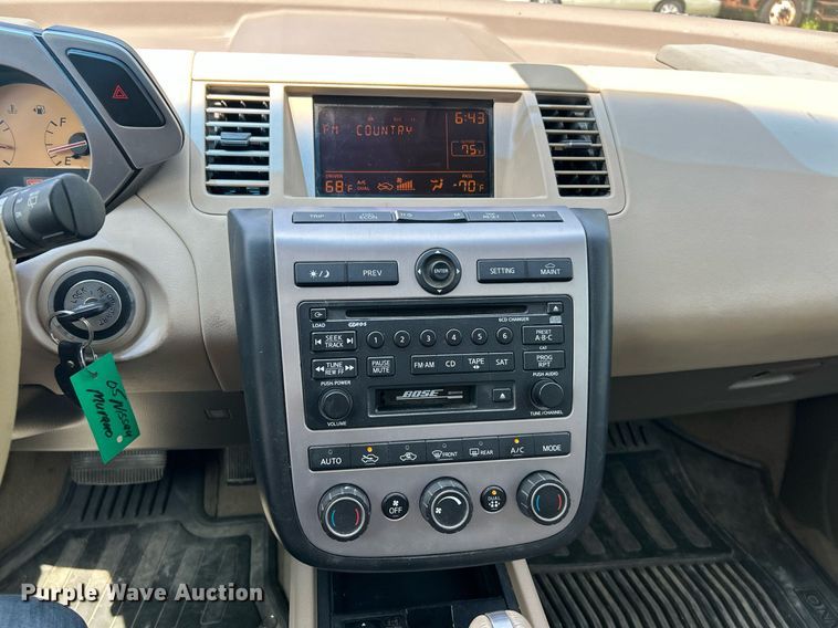 image for item EK8172 2005 Nissan Murano SL SUV