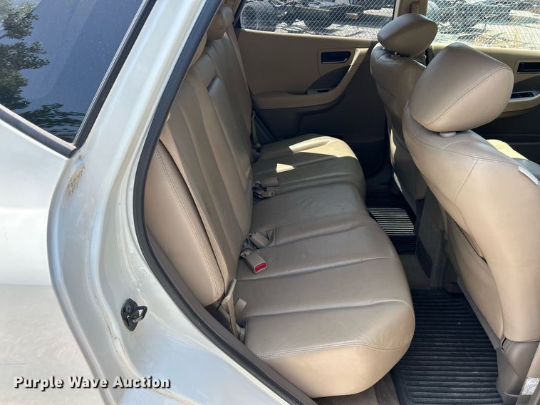 image for item EK8172 2005 Nissan Murano SL SUV