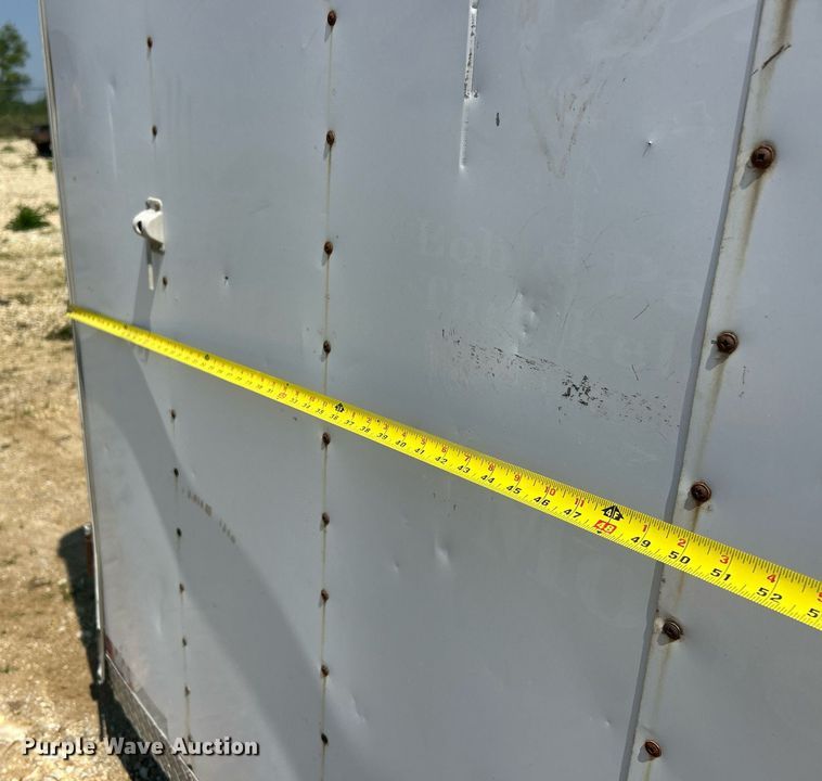 image for item EK8195 2000 Doolittle enclosed cargo trailer