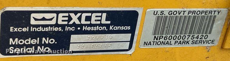 image for item EK8202 Hustler 3400 ZTR lawn mower