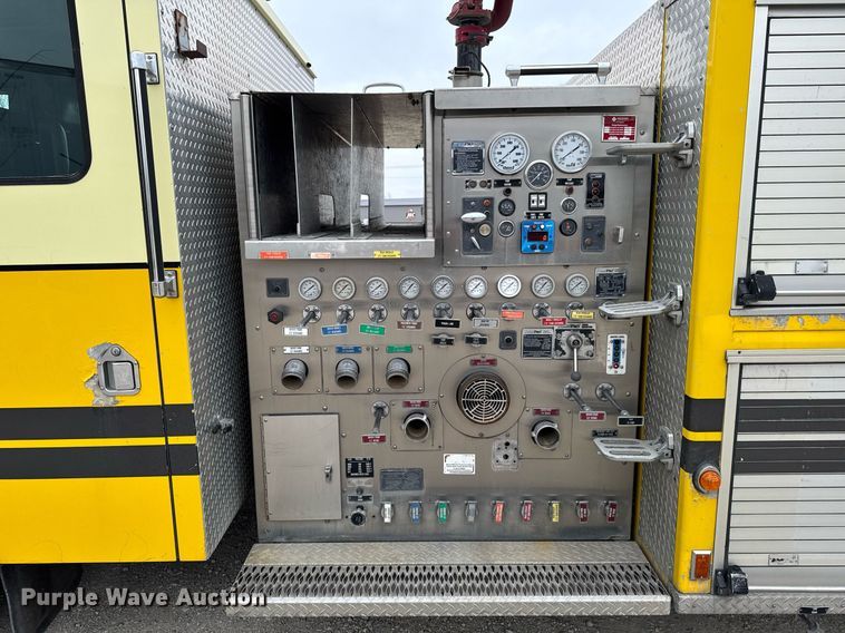 image for item EM3767 2001 HME INC 4465 400 pumper fire truck