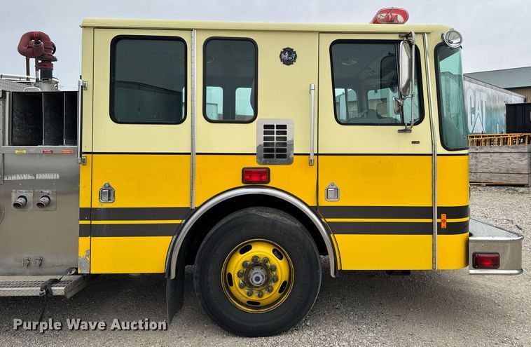 image for item EM3767 2001 HME INC 4465 400 pumper fire truck