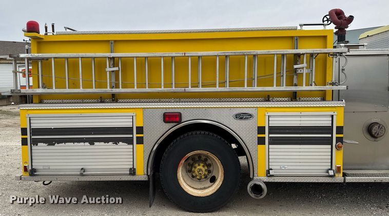 image for item EM3767 2001 HME INC 4465 400 pumper fire truck