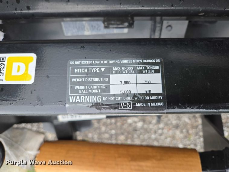 image for item EM7419 Approximately 12 Draw Tite receiver hitches