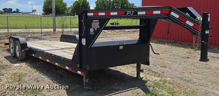 image for item EM7443 2016 PJ tilt deck equipment trailer