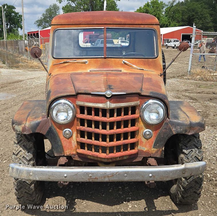 image for item EM7444 1950 Willy's  Jeep  pickup truck