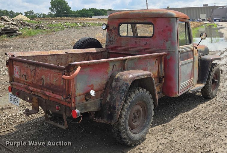 image for item EM7444 1950 Willy's  Jeep  pickup truck