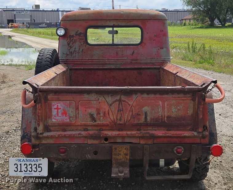 image for item EM7444 1950 Willy's  Jeep  pickup truck