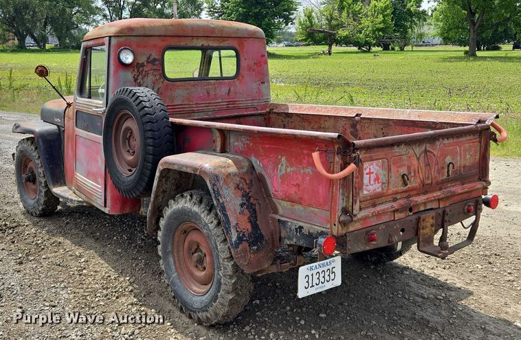 image for item EM7444 1950 Willy's  Jeep  pickup truck