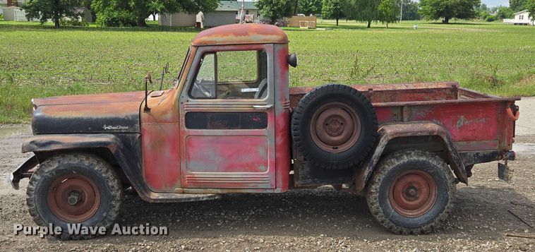 image for item EM7444 1950 Willy's  Jeep  pickup truck