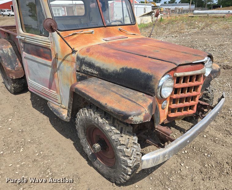 image for item EM7444 1950 Willy's  Jeep  pickup truck