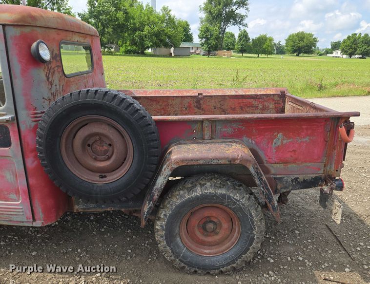 image for item EM7444 1950 Willy's  Jeep  pickup truck