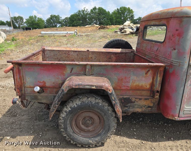 image for item EM7444 1950 Willy's  Jeep  pickup truck