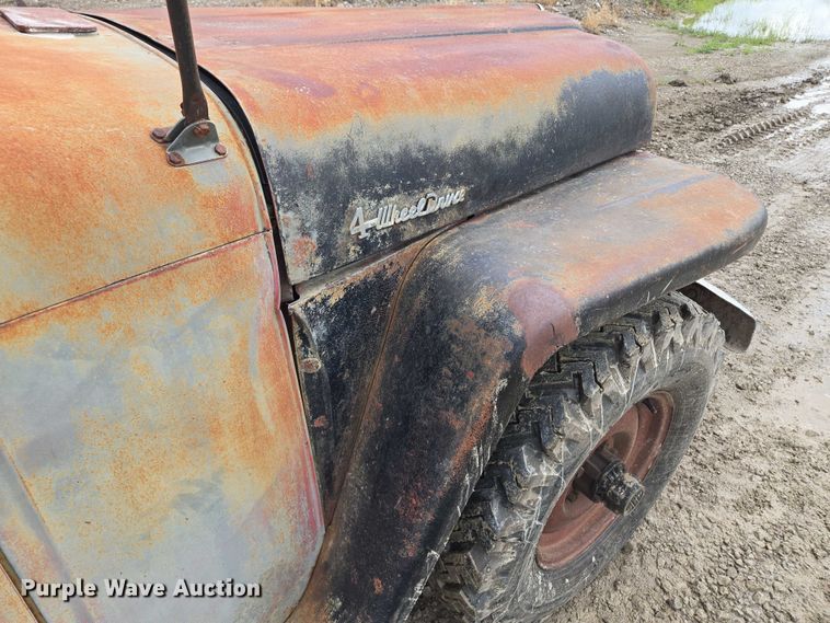 image for item EM7444 1950 Willy's  Jeep  pickup truck