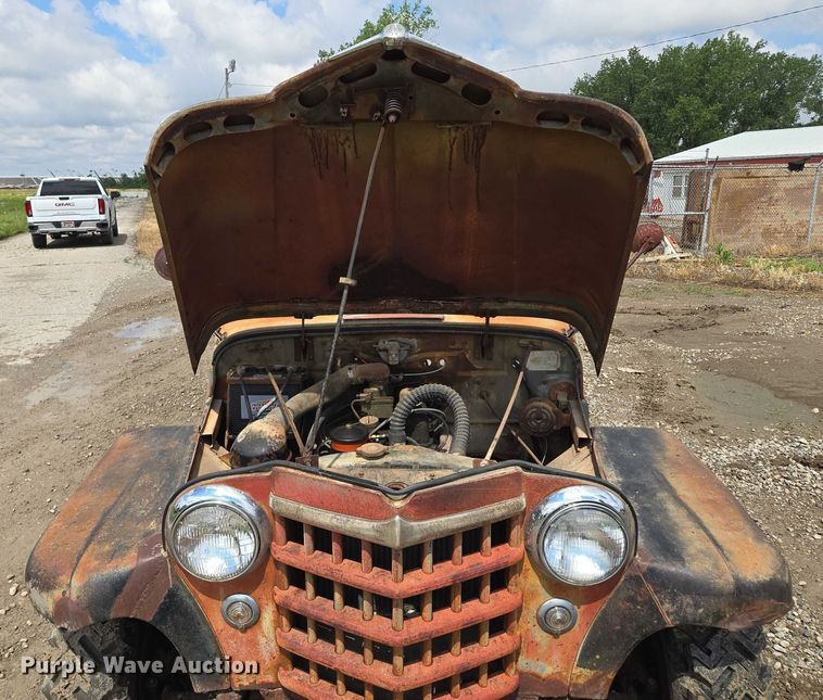 image for item EM7444 1950 Willy's  Jeep  pickup truck