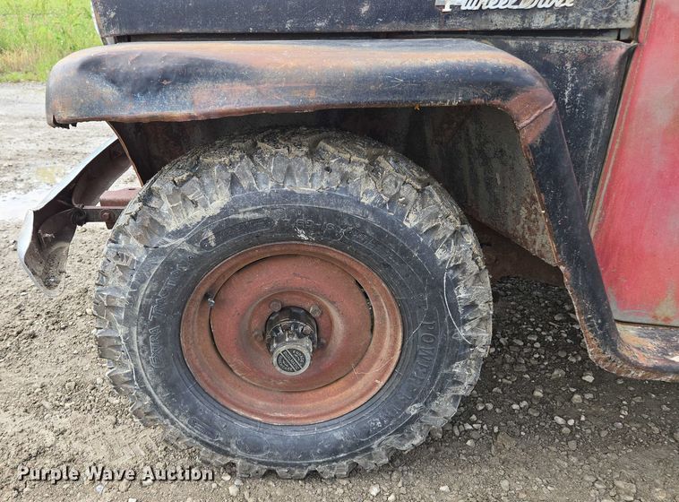 image for item EM7444 1950 Willy's  Jeep  pickup truck