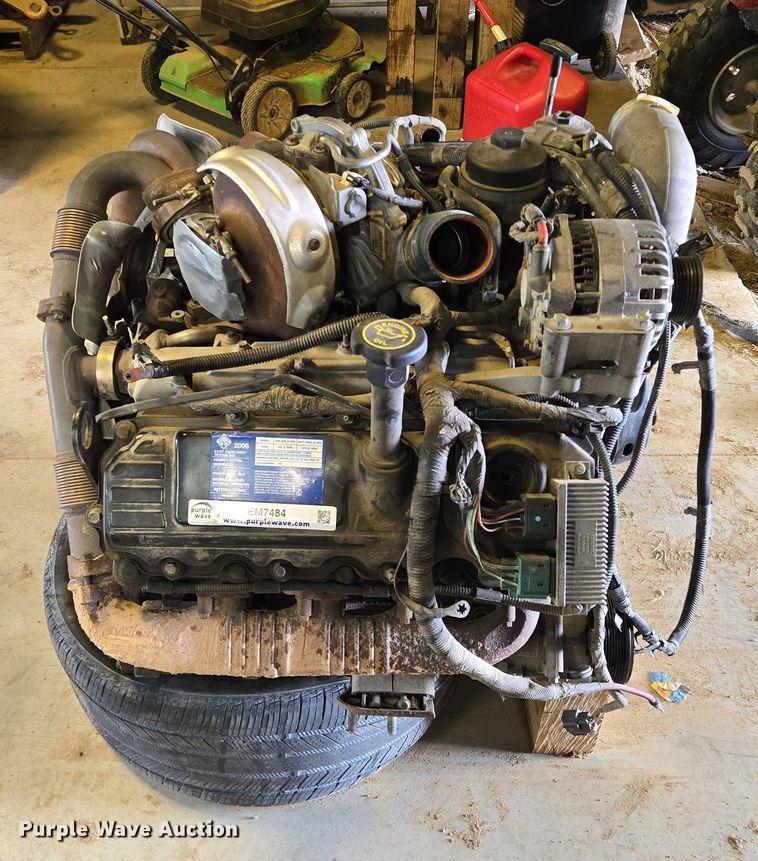 image for item EM7484 Ford Power Stroke  engine
