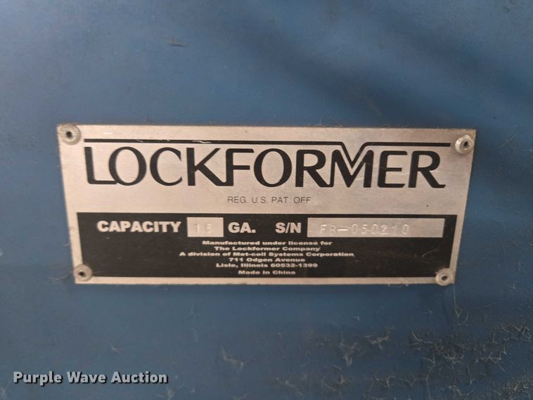 image for item EM7490 LockFormer bender