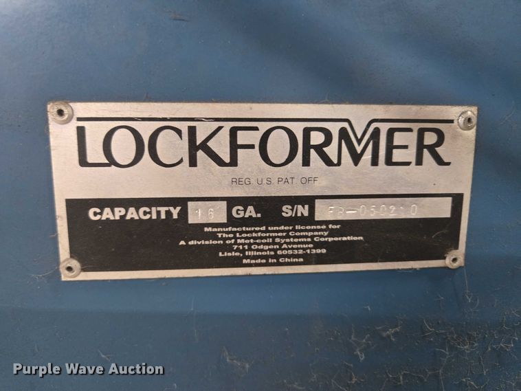 image for item EM7490 LockFormer bender