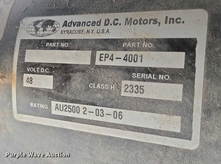 image for item EN3778 2006 Bad Boy BB-AMS4 utility vehicle