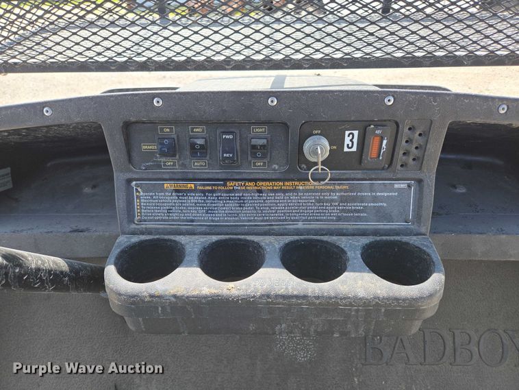 image for item EN3779 Bad Boy BB-AMS4 utility vehicle