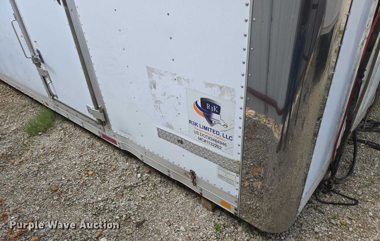 image for item EN3802 Morgan GVSR09726102 box truck bed