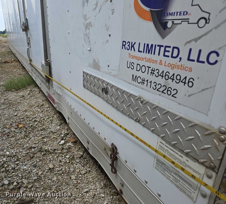 image for item EN3802 Morgan GVSR09726102 box truck bed