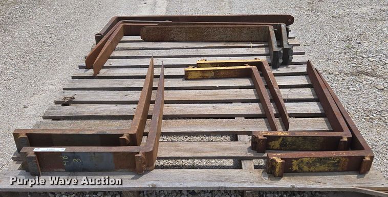 image for item EN3809 (6) sets of forklift forks