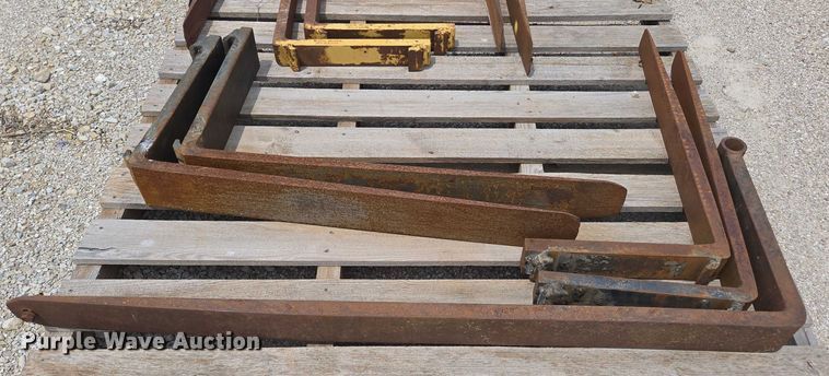 image for item EN3809 (6) sets of forklift forks