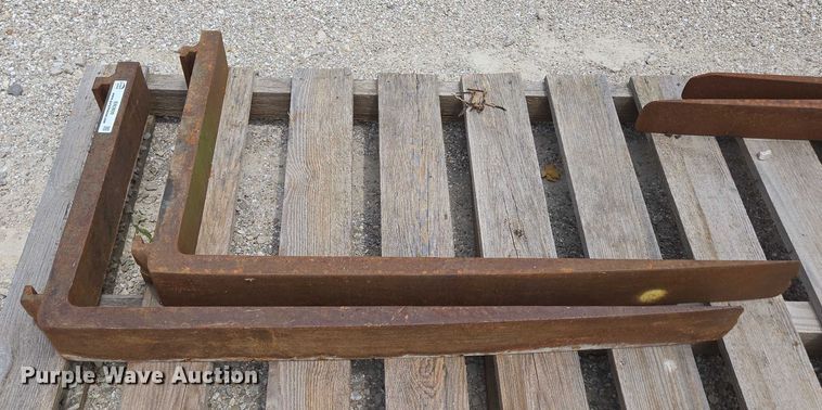 image for item EN3809 (6) sets of forklift forks