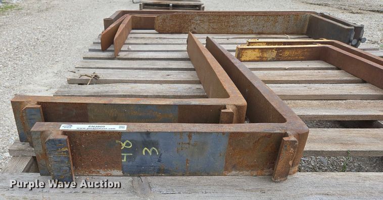 image for item EN3809 (6) sets of forklift forks