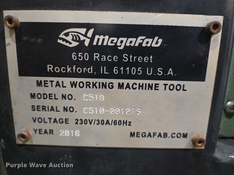 image for item EN8035 2018 Piranha C510 plasma cutting table