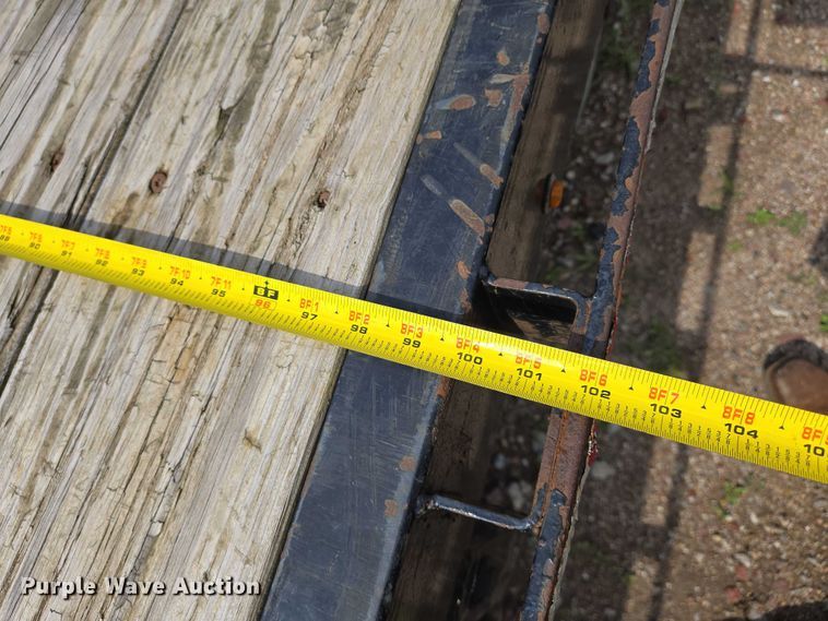 image for item EN8037 2017 Midsota FB32GN tilt deck equipment trailer