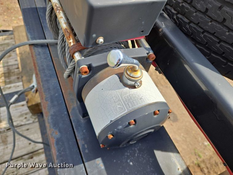 image for item EN8037 2017 Midsota FB32GN tilt deck equipment trailer